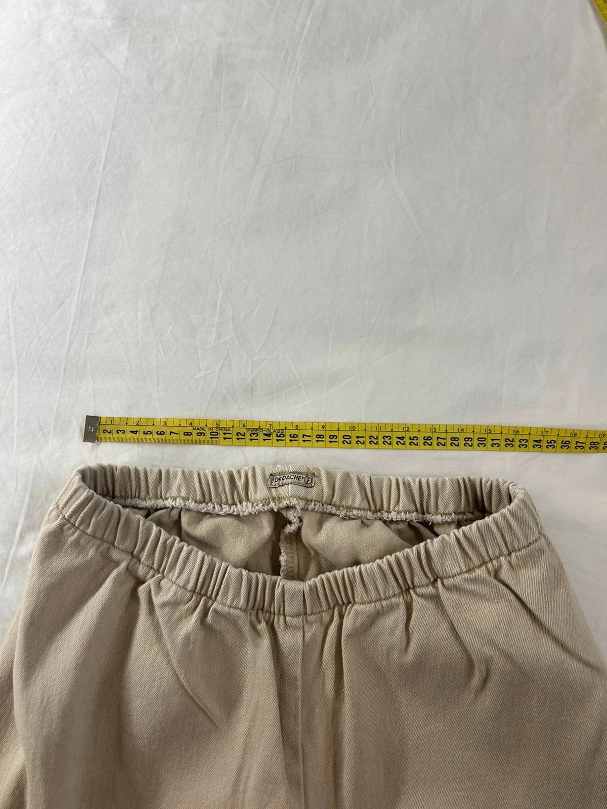 Crème beige jordache hoge taille broek – photo 5